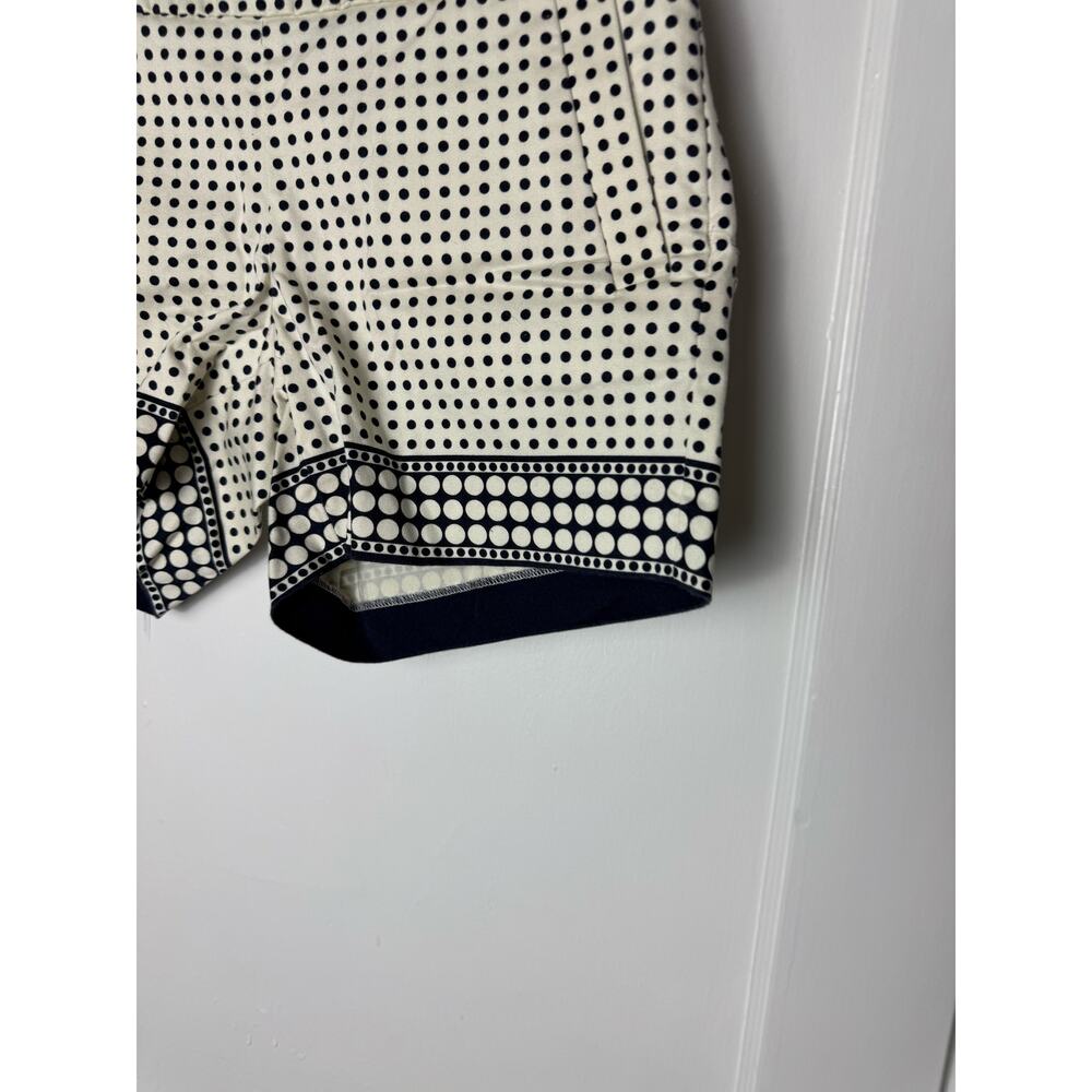 J. Crew Factory Stretch Polka Dot Chino Shorts Twee Hipster Minimalist Women's 4 - Picture 3 of 8